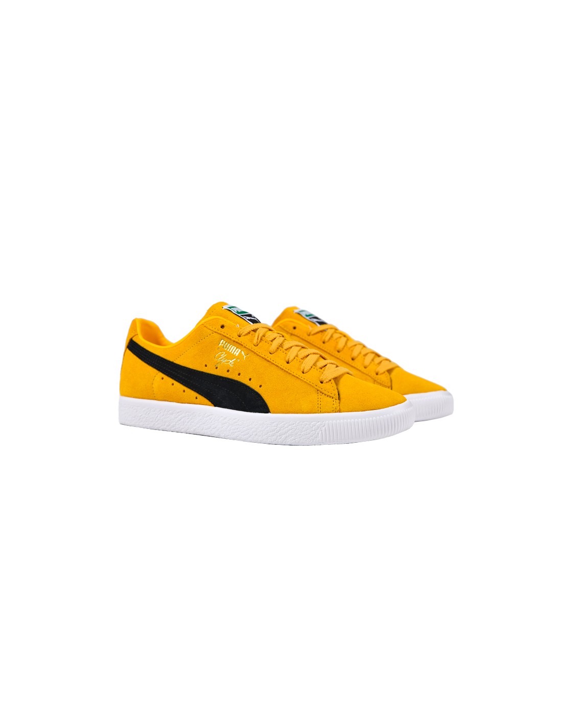 Puma clyde yellow outlet