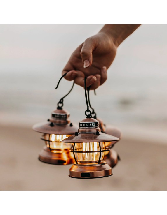 Barebones Edison Mini lantern bronze