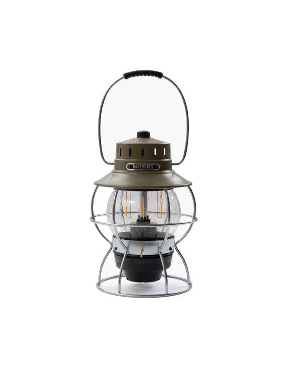 Barebones Railroad Lantern Olive