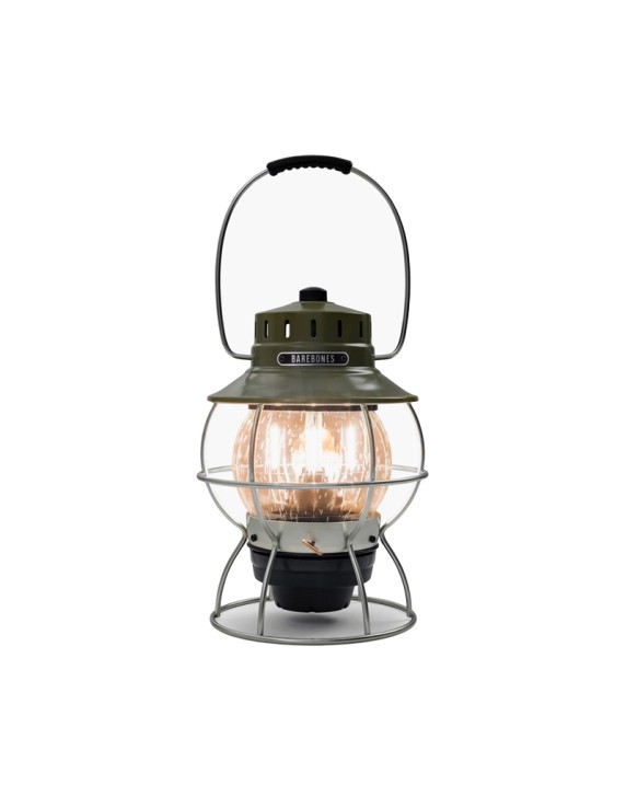 Barebones Railroad Lantern Olive