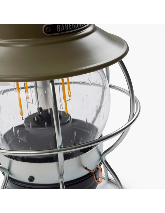 Barebones Railroad Lantern Olive