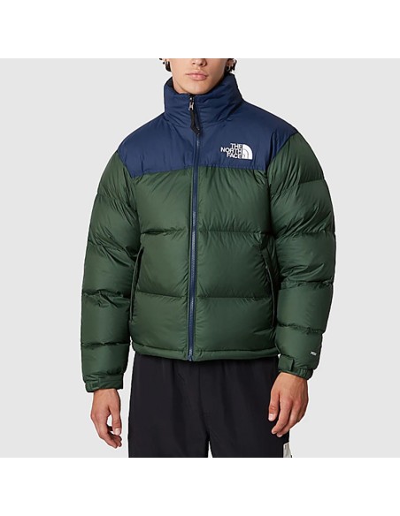 TNF 1996 Retro Nuptse Pine/SmtNavy