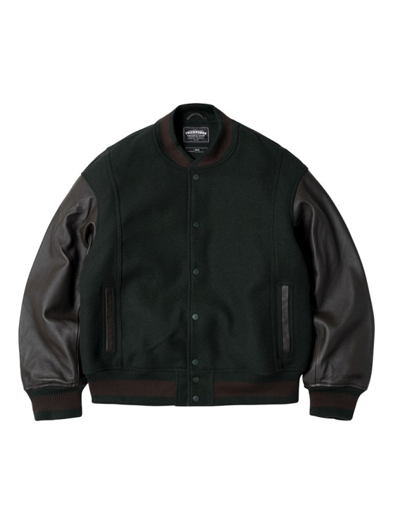 FRIZMWORKS Cowhide Leather Varsity