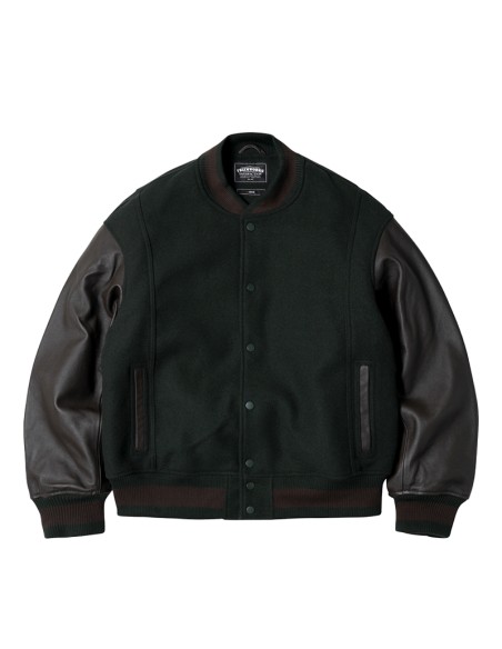 FRIZMWORKS Cowhide Leather Varsity