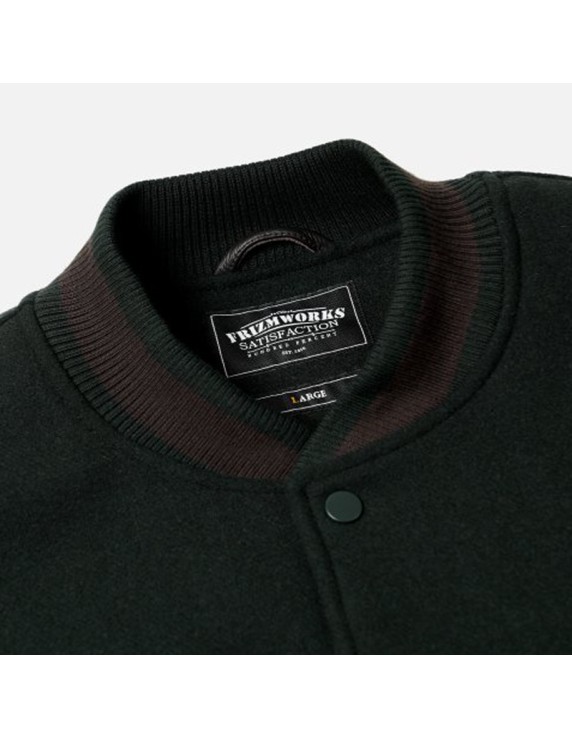 FRIZMWORKS Cowhide Leather Varsity