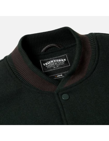 FRIZMWORKS Cowhide Leather Varsity