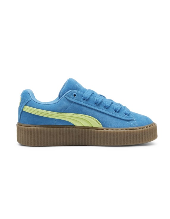 Blue and lime green pumas cheap
