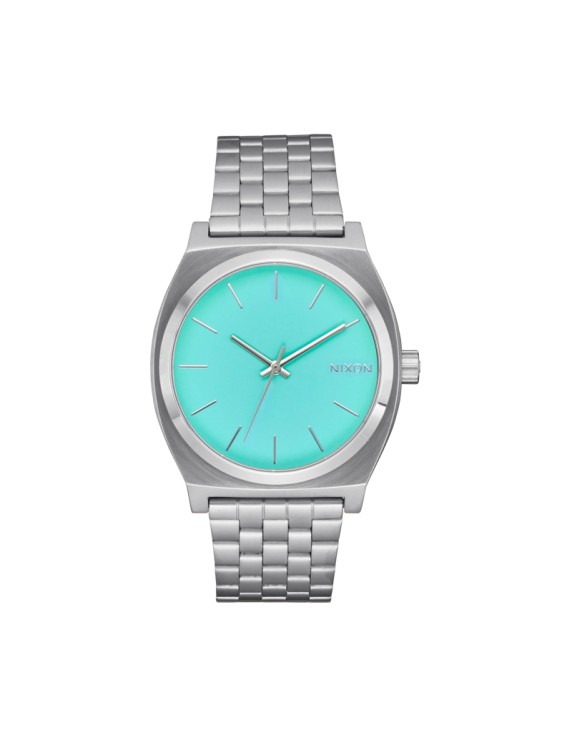 Nixon Time Teller Silver/Turquoise