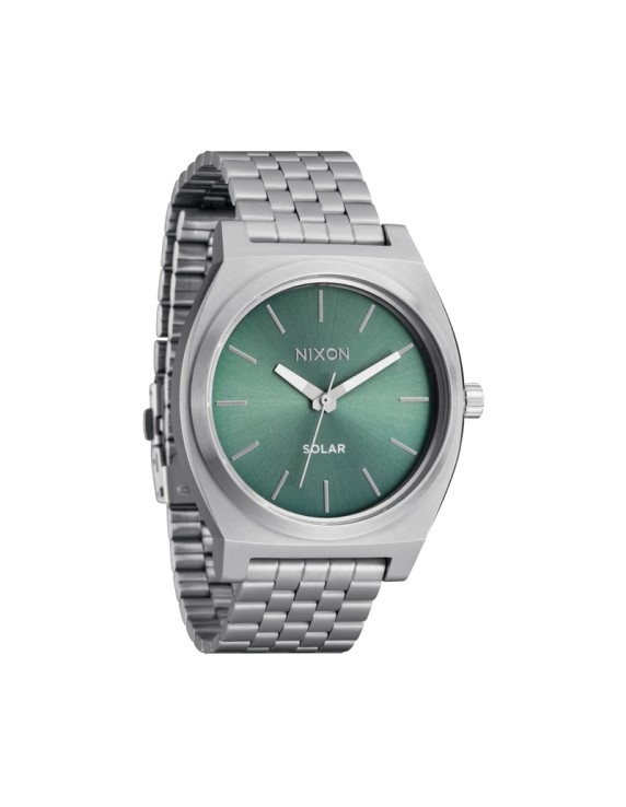 Nixon Time Teller Solar Silver/Jade...