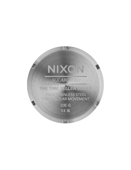 Nixon Time Teller Solar Silver/Jade Sunray