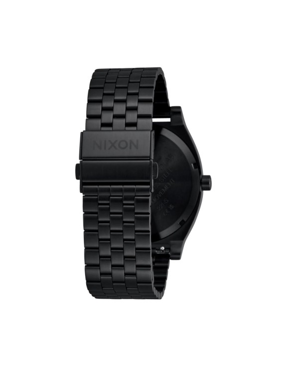Nixon Time Teller Solar All Black/ White
