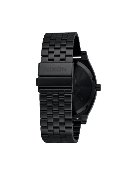 Nixon Time Teller Solar All Black/ White