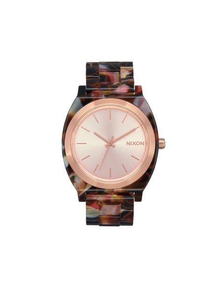 Nixon Time Teller Acetate Rose gold