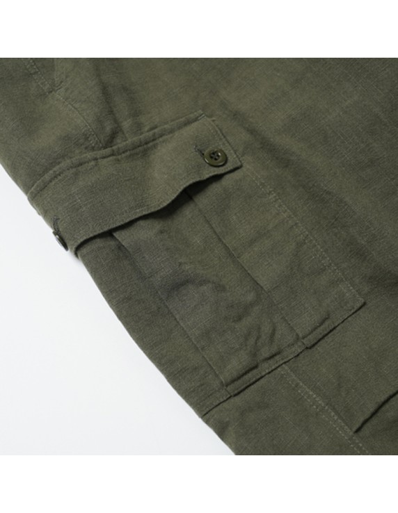 FRIZMWORKS Linen Cargo Parachute Pants FRIZMWORKS Linen Cargo Parachute Pants
