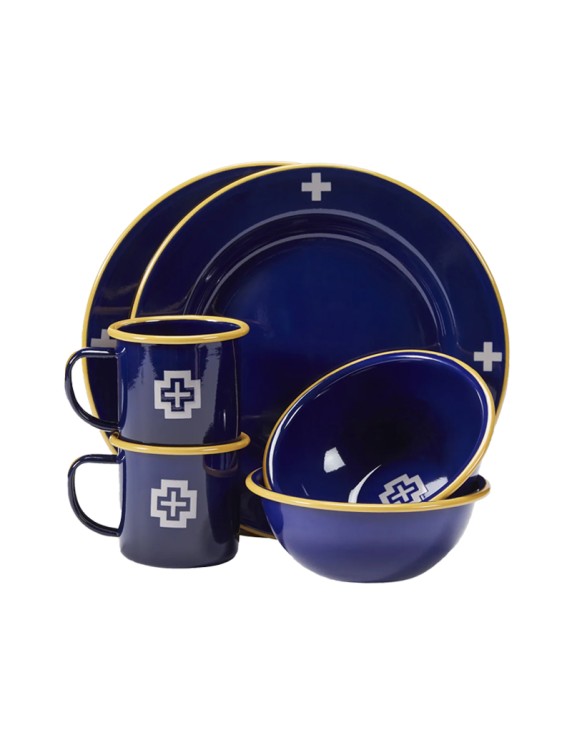 PENDLETON Camp Enamelware Set Navy Cross