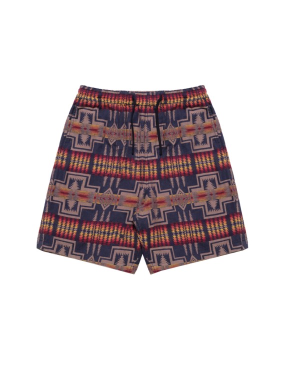 PENDLETON Jacquard Utility Shorts Harding Print