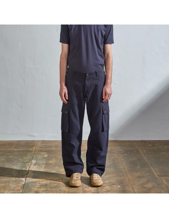 USKEES 5014 cargo pants - midnight blue USKEES 5014 cargo pants - midnight blue
