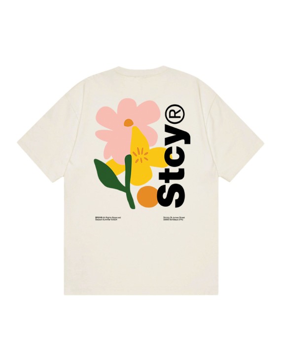 STCY. Flower 2 Tee