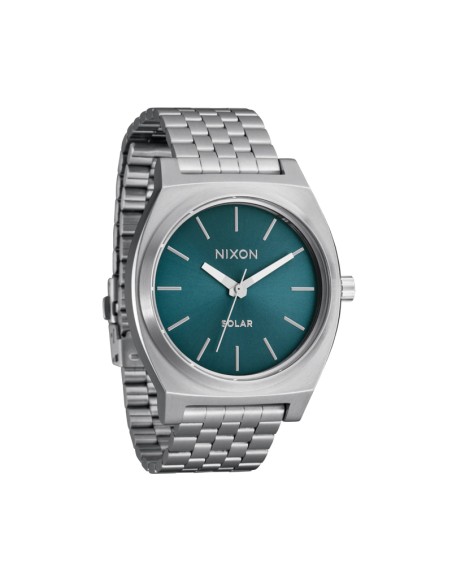 Nixon Time Teller Solar Silver/Dusty Blue