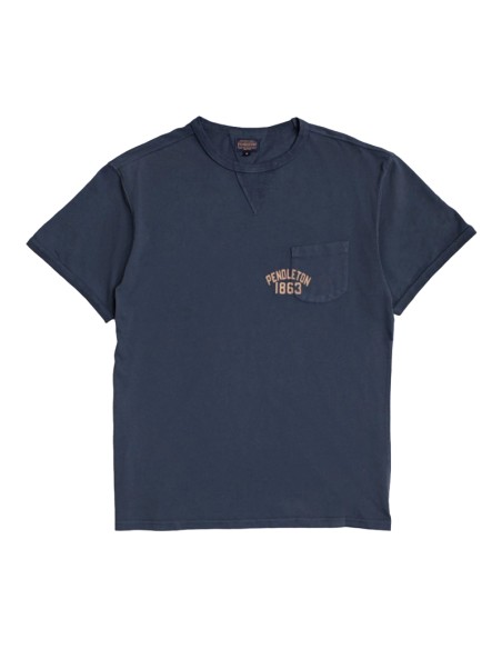PENDLETON 1863 POCKET TEE NAVY