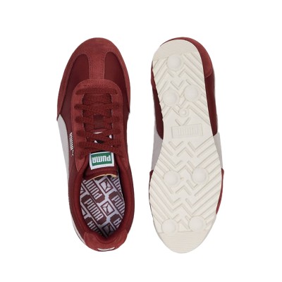 Burgundy pumas 70s sale
