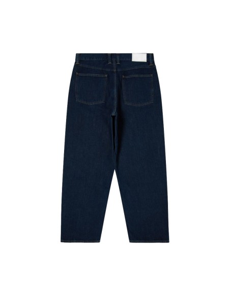 Edwin Tyrell Pant - Blue Dark Marble Wash