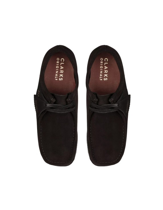 Clarks Wallabee W Black Suède Clarks Wallabee W Black Suède