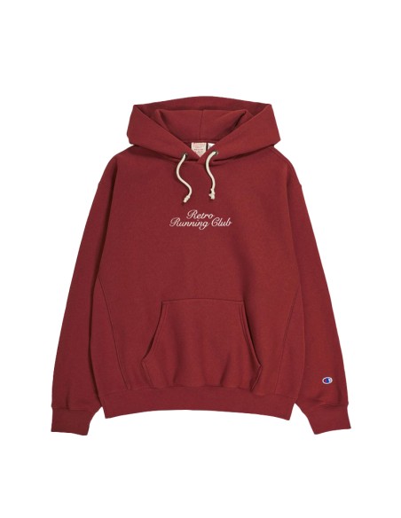 Maroon champion sweatshirt top