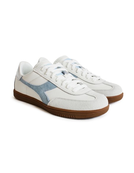 Diadora W Trainer Metal - Blanc/Bleu Ciel