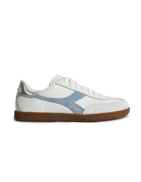 Diadora W Trainer Metal - Blanc/Bleu Ciel