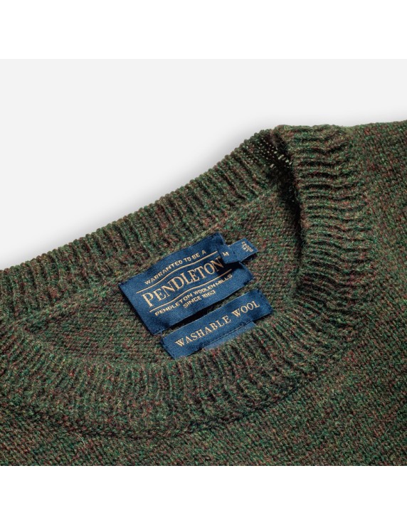 PENDLETON Wool Crew - Camo Heather PENDLETON Wool Crew - Camo Heather