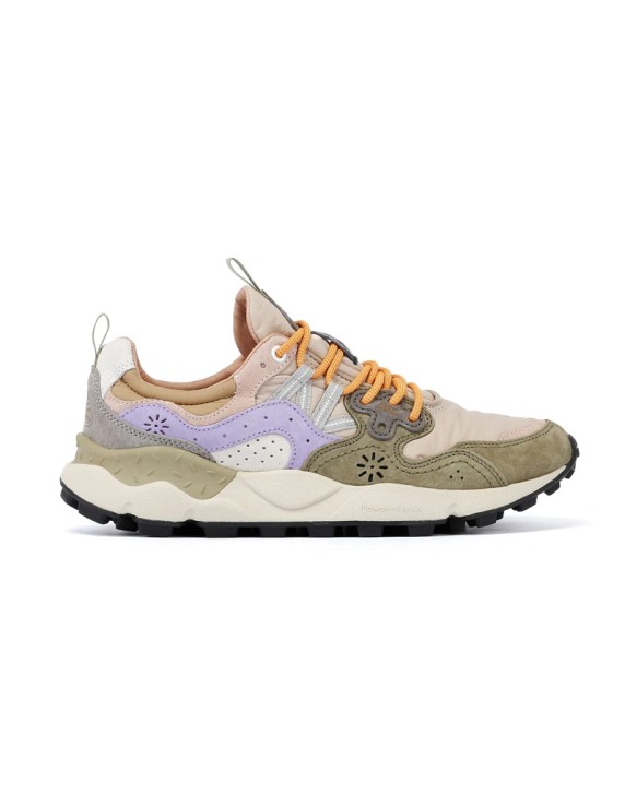 Flower Mountain W Yamano 3 Militare/Taupe/Violet