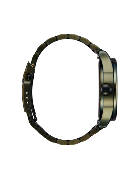 Nixon Sentry Stainless Steel Dark Olive/ Black