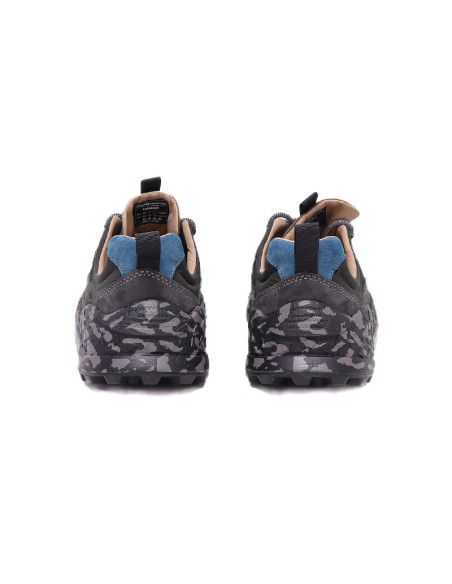 Flower Mountain Washi Anthracite/Dark Grey/Green