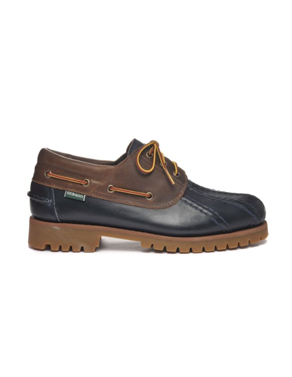 SEBAGO Tucson Waxy Blue Navy Dark Brown