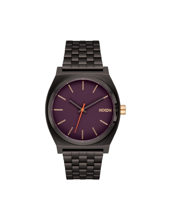 Nixon Time Teller Gunmetal/ blackberry