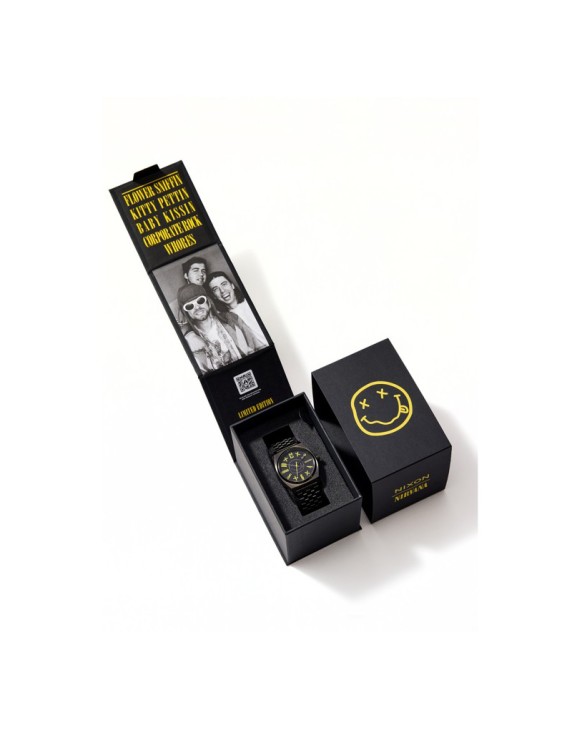 Nixon Time Teller NIRVANA Black Nixon Time Teller NIRVANA Black