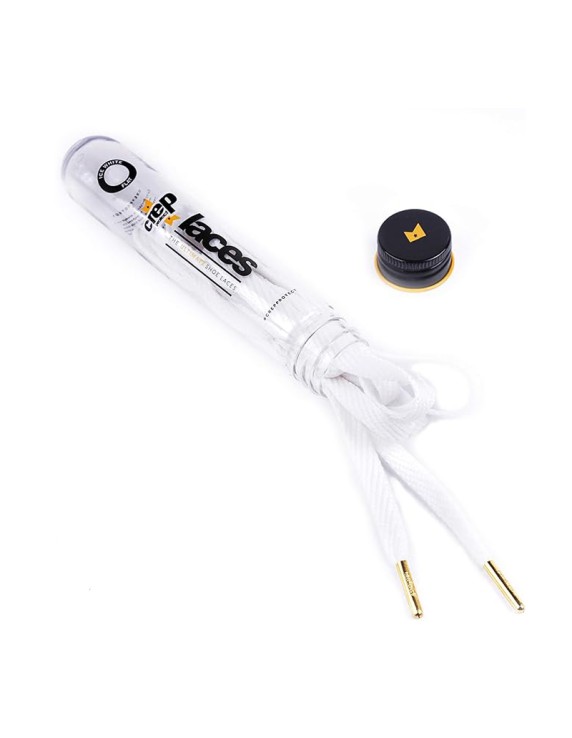 Crep Flat Laces White Crep Flat Laces White