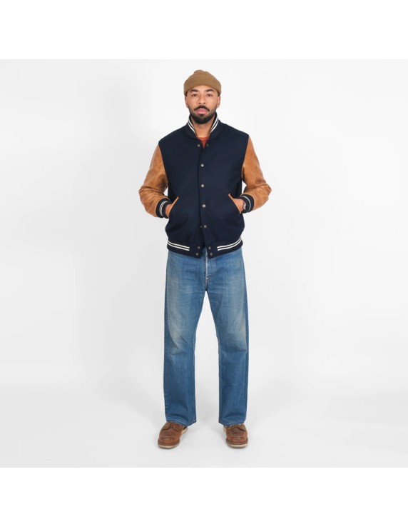 Dehen1920 Varsity jacket Navy/rust Dehen1920 Varsity jacket Navy/rust