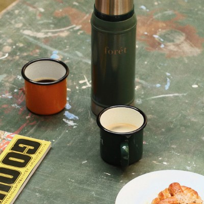FORET Bean Enamel Mug 2