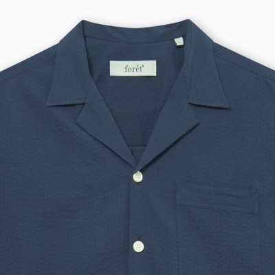 FORET Hush Seersucker SS Shirt 2