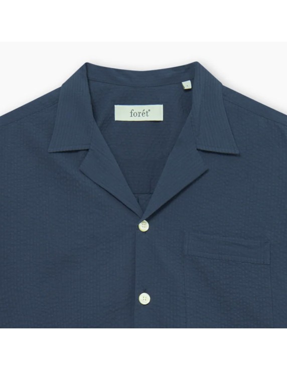 FORET Hush Seersucker SS Shirt