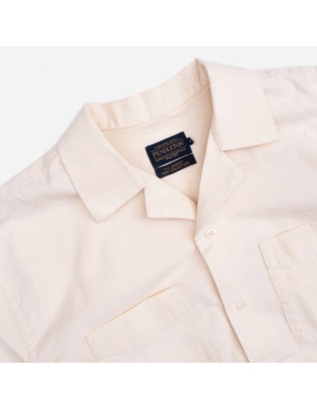 PENDLETON Camp Collar Shirt Bone/Fire Legend