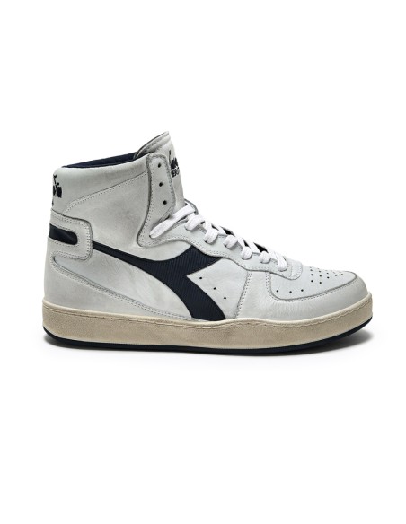 Diadora Mi Basket Used Blanc/Corsaire