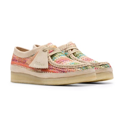 Clarks W Wallabee Raffia 2
