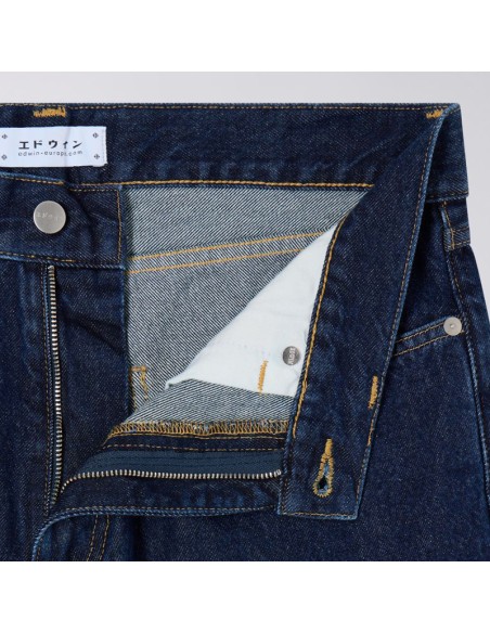 Edwin Cosmos Blue Dark Marble