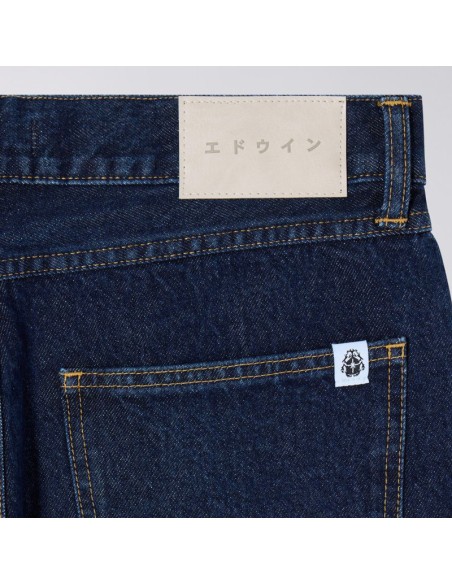 Edwin Cosmos Blue Dark Marble