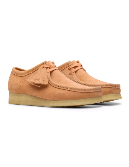 Clarks W Wallabee Pale Peach