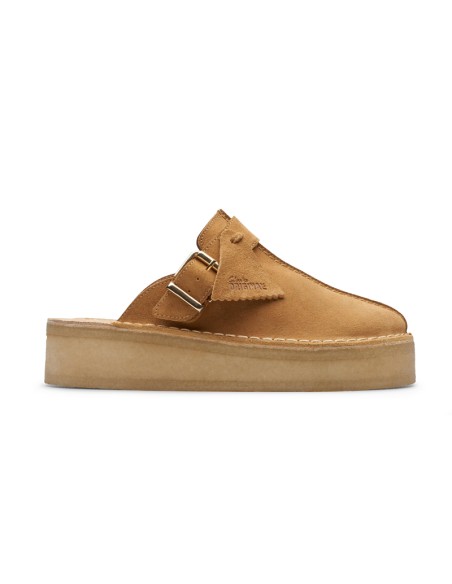 Clarks W TrekWedge Mule Mid Tan
