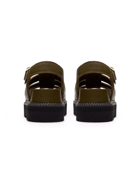 Clarks W Orianna Twist Dark Olive